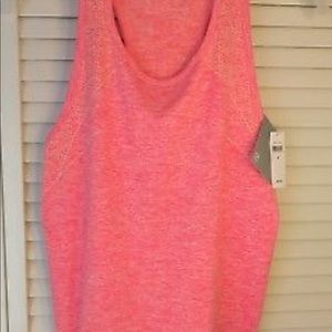 Gap fit orange coral tank
